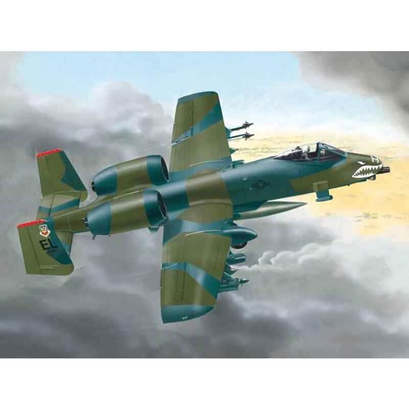 Maquette d'avion A-10 easykit (maquette pré-peinte à assembler sans colle)