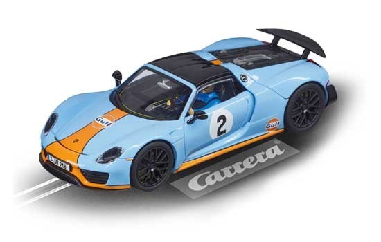Circuits de voitures : voitures - Porsche 918 spyder Gulf Racing- 1/32