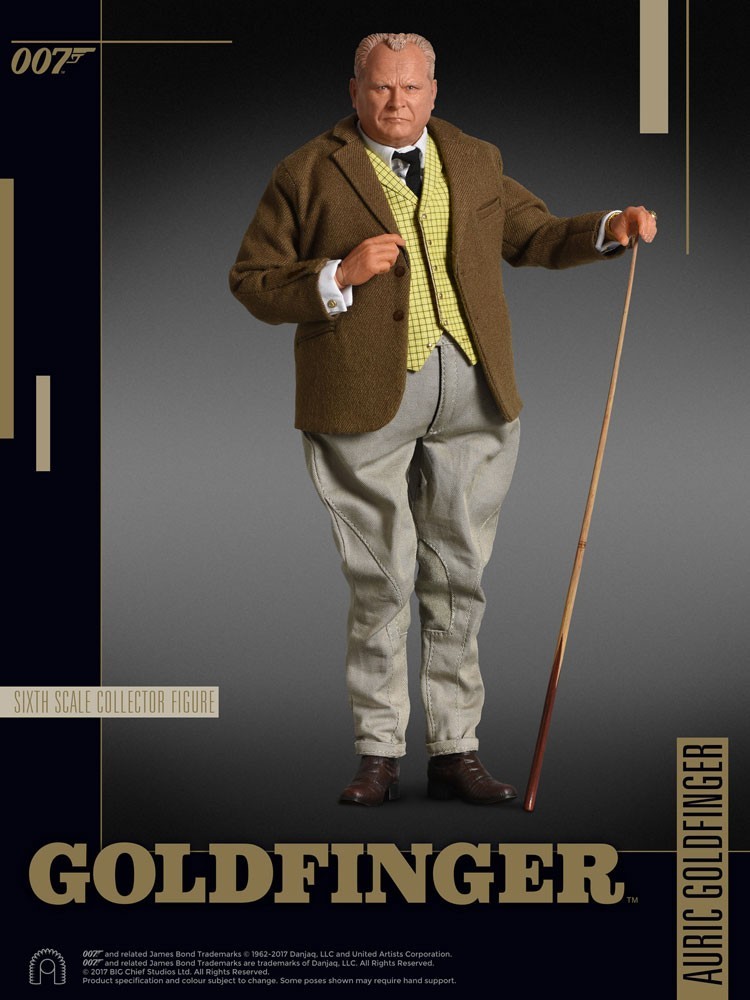 Action figures - James Bond Goldfinger figurine 1/6 Collector Figure S