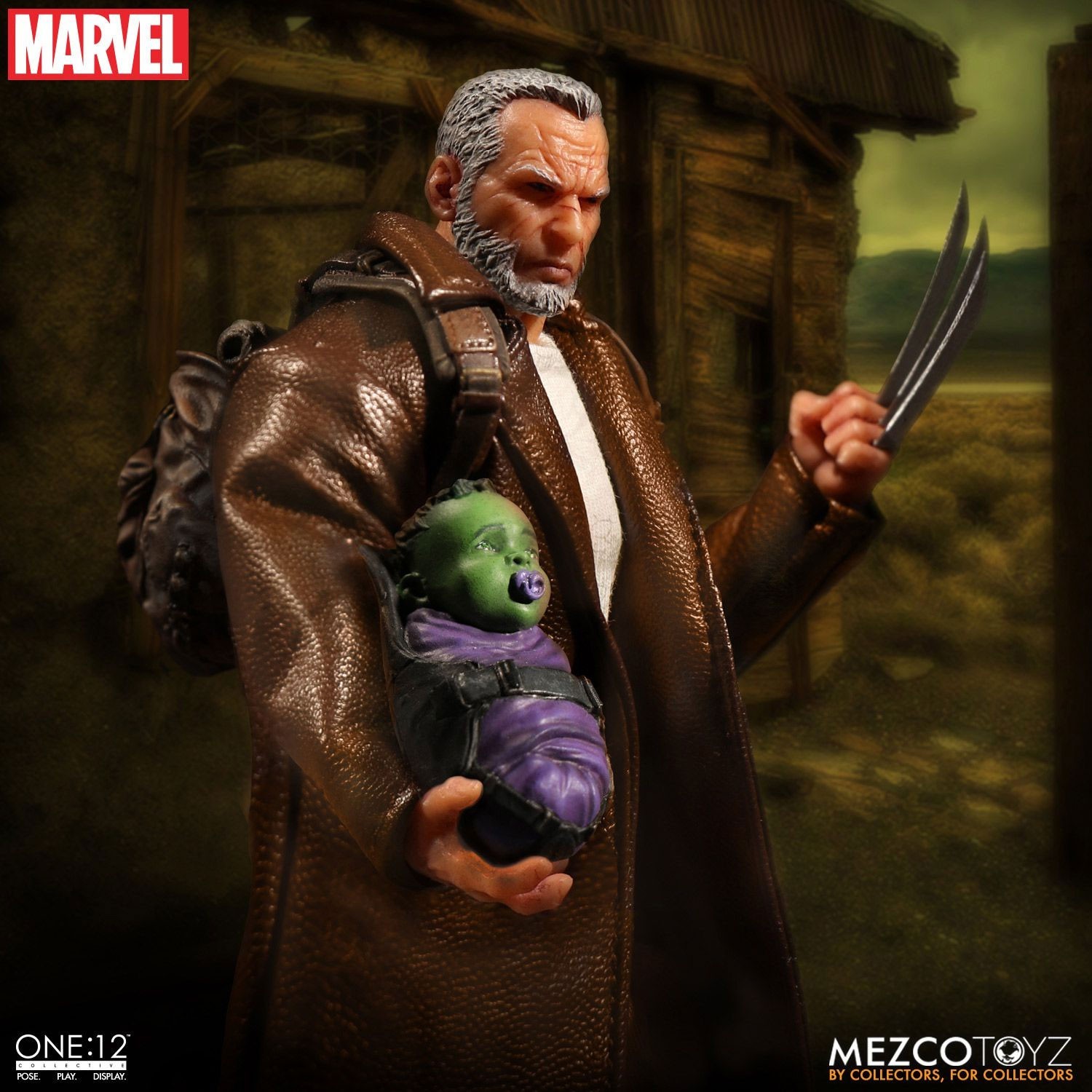 Action figures - Marvel Universe figurine 1/12 Old Man Logan 15 cm--Me