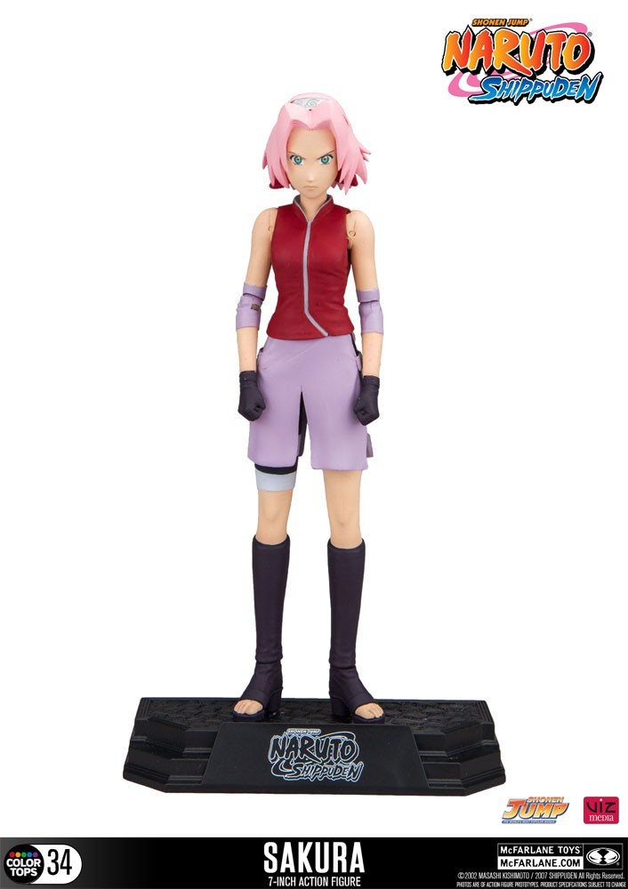 Action figures - Naruto Shippuden figurine Color Tops Sakura 18 cm--Mc