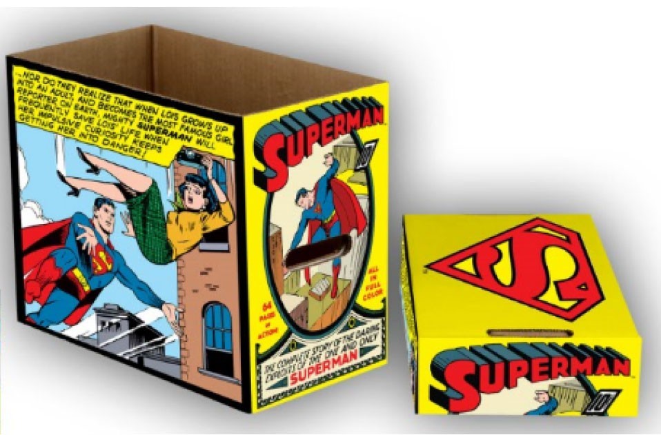 Stockage et protection Comics - DC Comics boîtes de rangement Superman