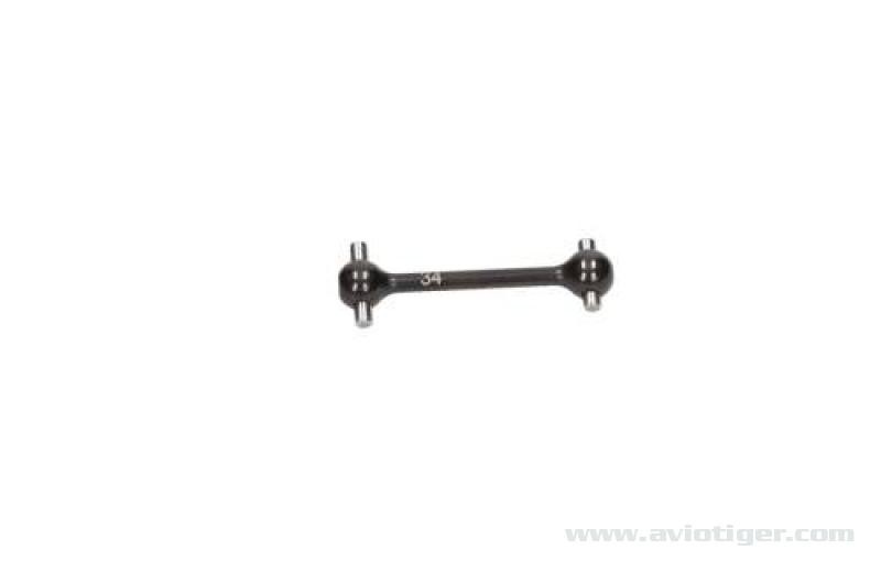 Accessoires - CARDAN CENTRAL ARRIERE 34MM--HB RACING