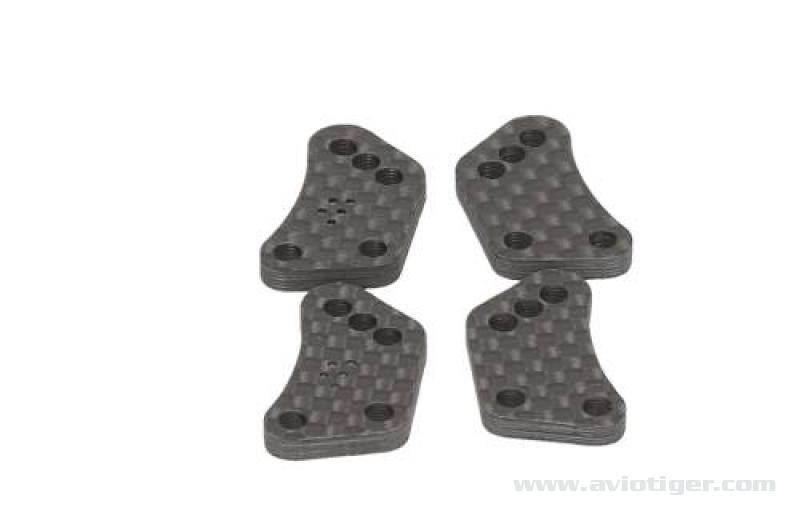 Accessoires - SUPPORT BRAS FUSEE TYPE 5--HB RACING