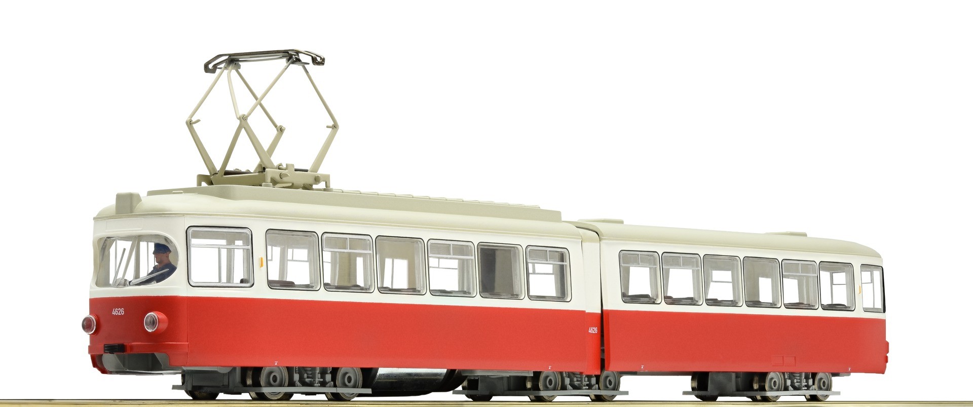 Trains miniatures : locomotives et autorail - Tramway-H0-Roco-Fleischm