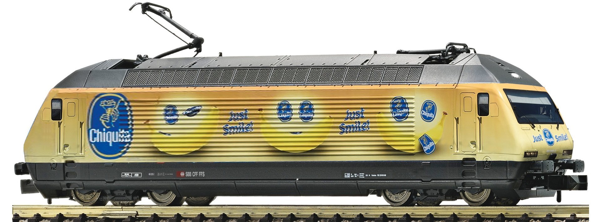 Trains miniatures : locomotives et autorail - Electric locomotive Re 4