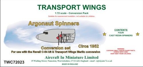 Accessoires - Argonaut spinners-1/72-AIM - Transport Wings