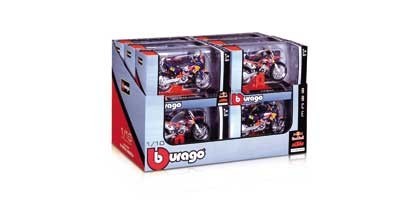 Miniature automobile - REDBULL - Motocross KTM- 1/18 -Burago
