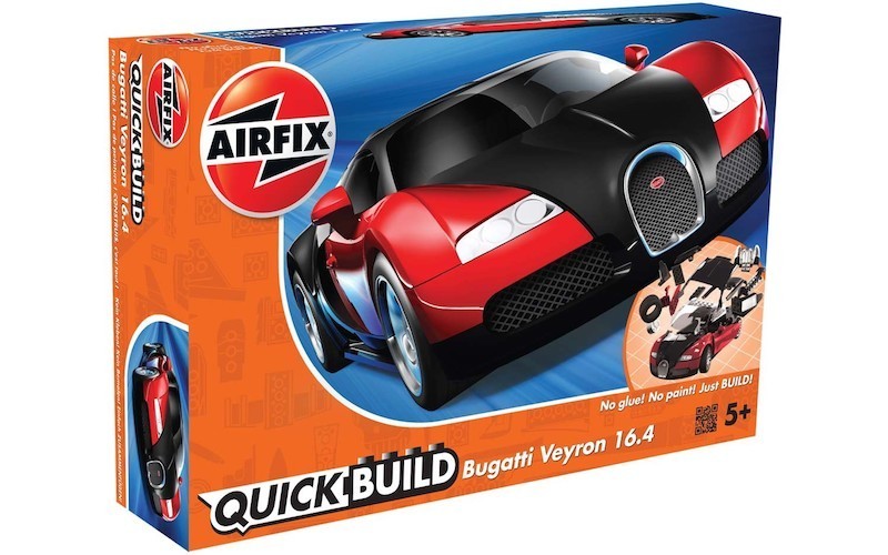 Maquette de voiture - Bugatti Veyron Nouvelle couleur BUILD rapide (pa
