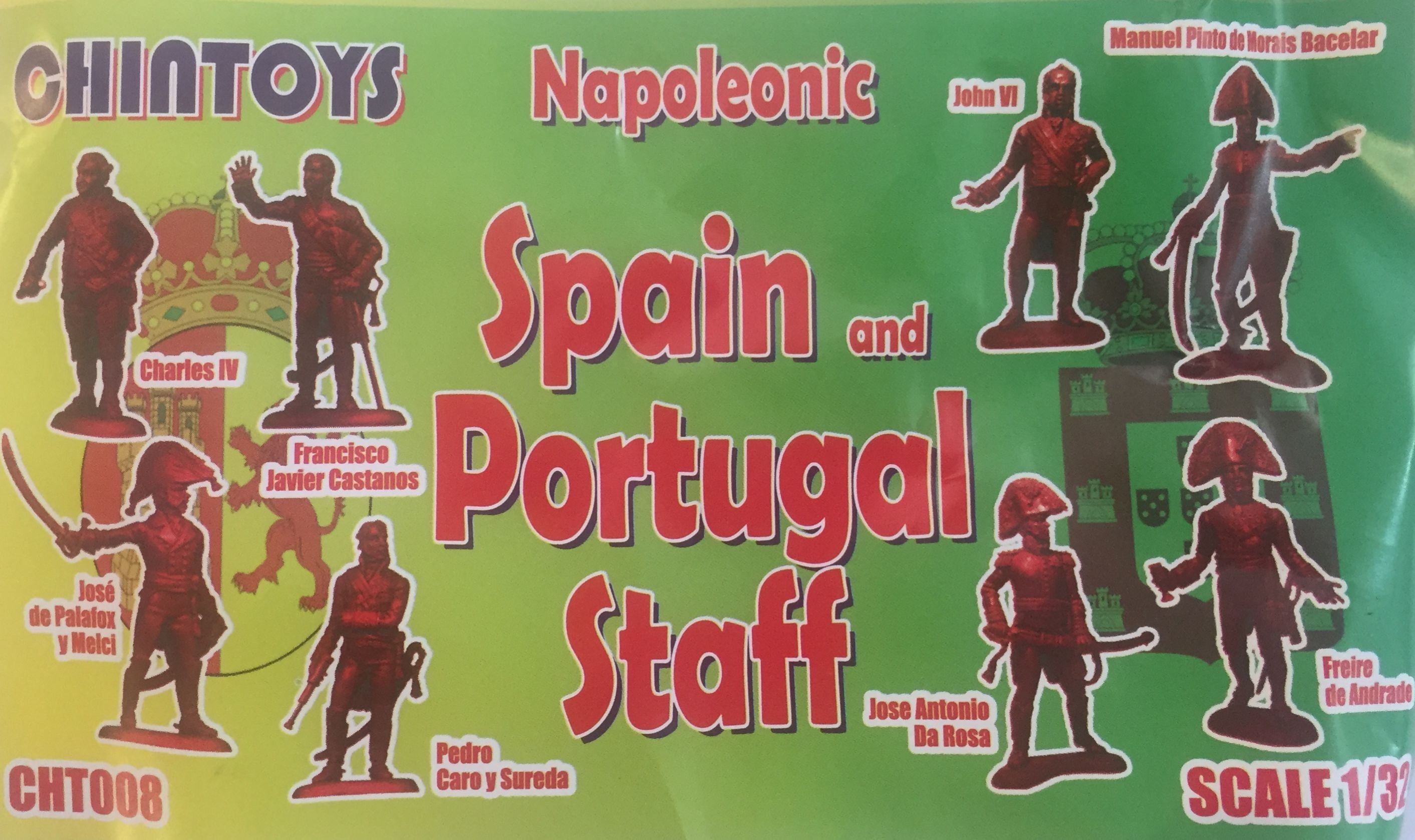 Figurines - L'équipe napoléonienne d'Espagne et de Portugal (NO BOX. C