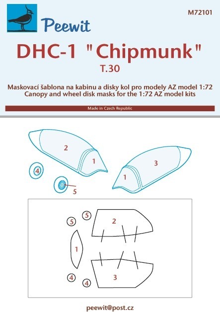 Accessoires - DHC Chipmunk T.30 (conçu pour être utilisé avec des kits