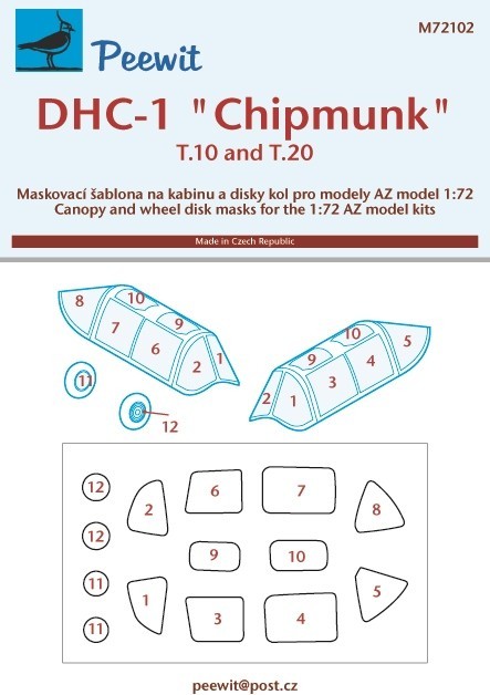 Accessoires - DHC Chipmunk T.10 / T.20 (conçu pour être utilisé avec d