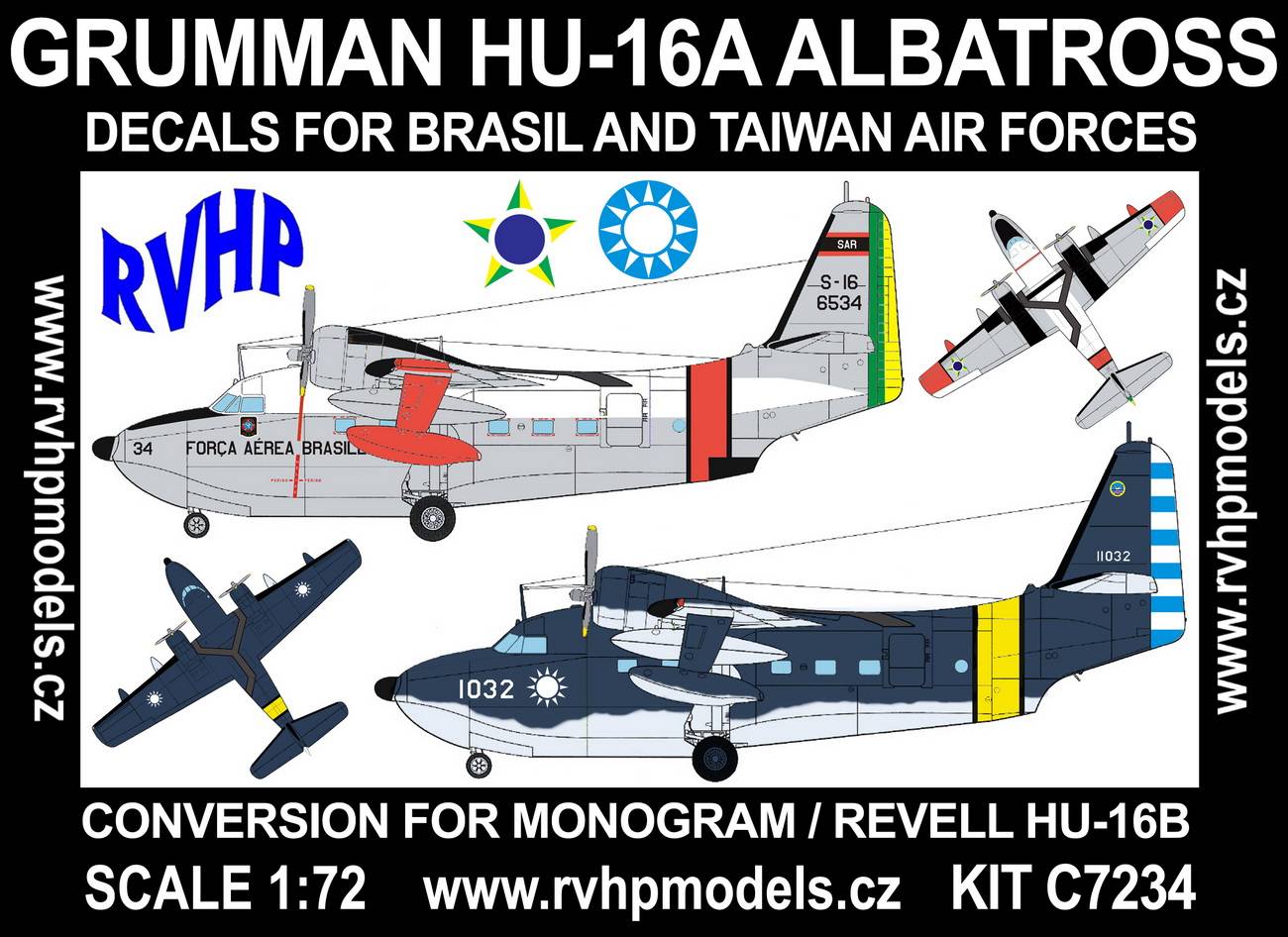 Accessoires - Grumman HU-16A Albatross (Brésil, Taiwan) (conçu pour êt