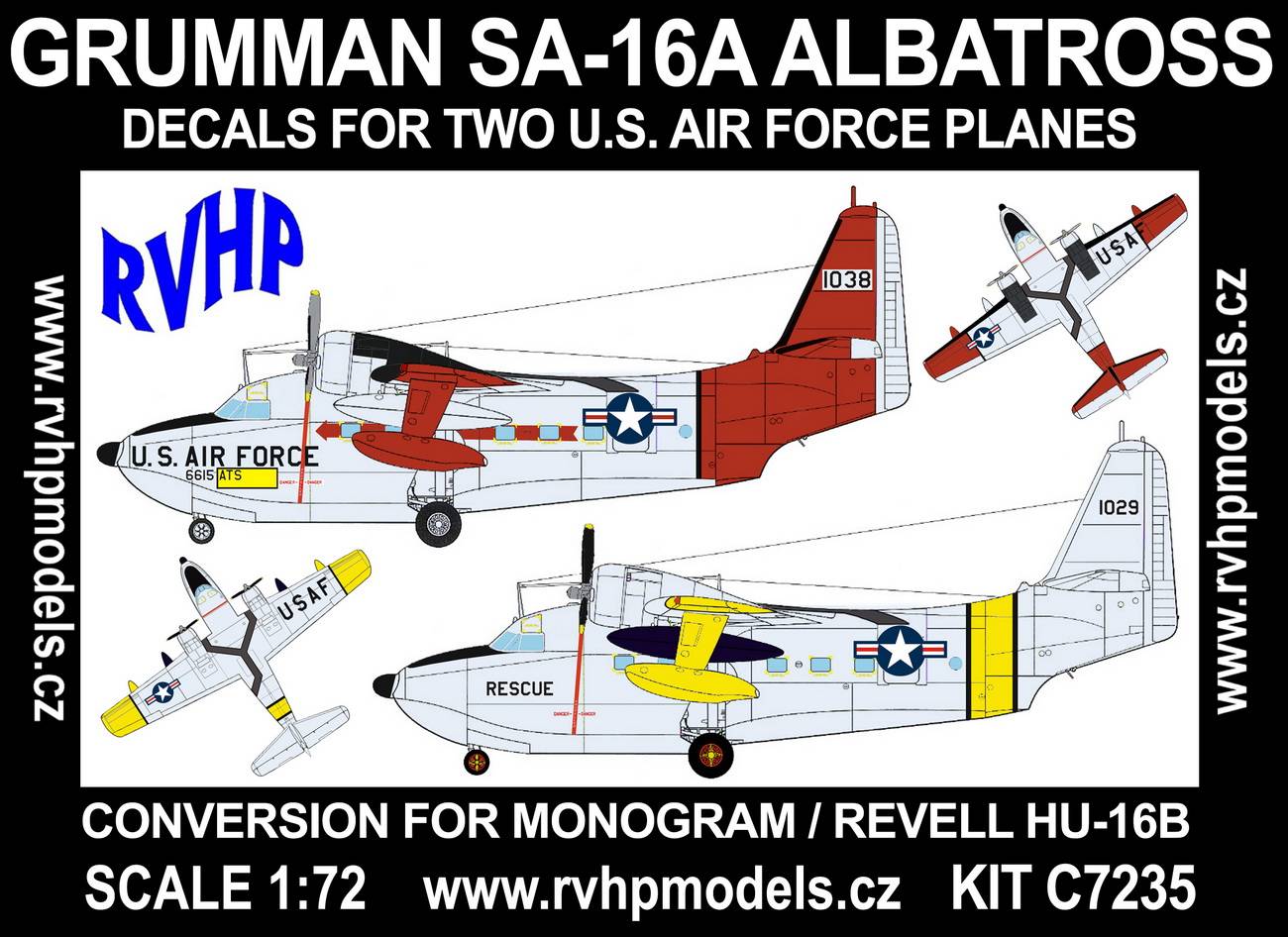 Accessoires - Grumman SA-16A Albatross (USAF) (conçu pour être utilisé