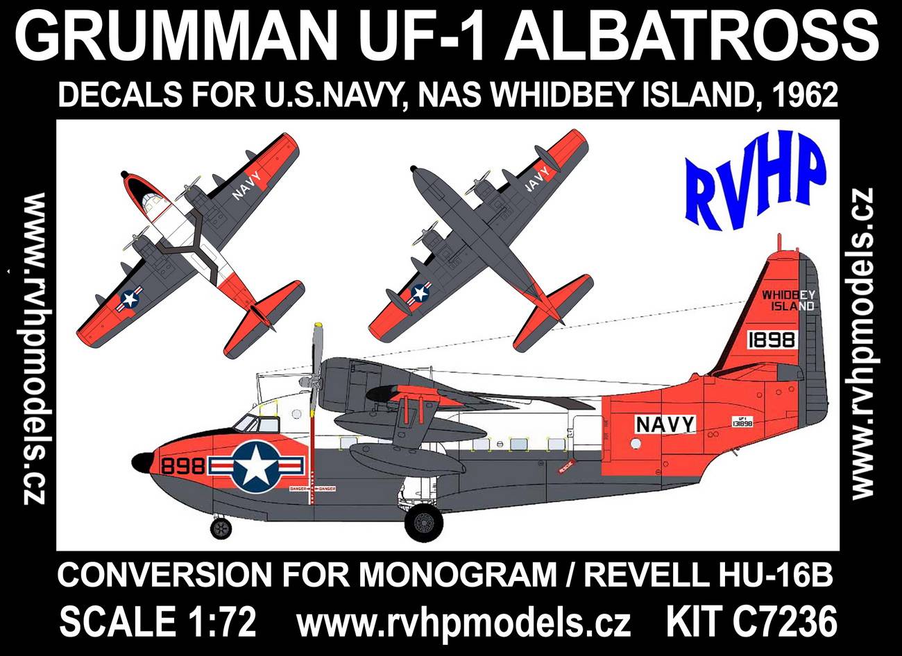 Accessoires - Grumman UF-1 Albatross (US Navy) (conçu pour être utilis