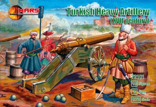 Figurines - Artillerie lourde turque XVII siècle-1/72-MARS