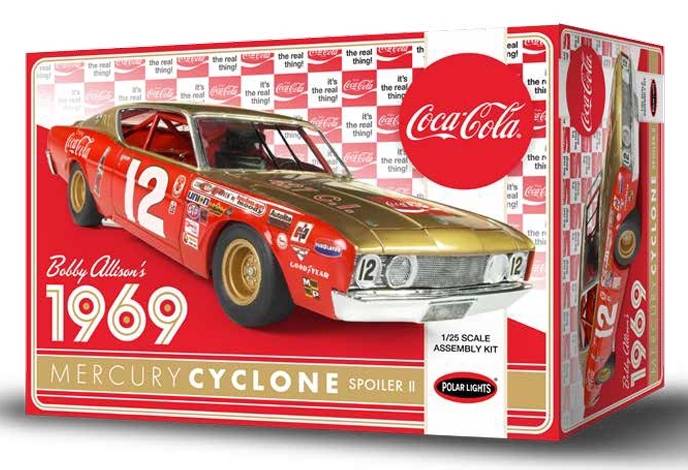 Maquette de voiture - Bobby Allison 1969 Coca Cola Mercury Cyclone Coc