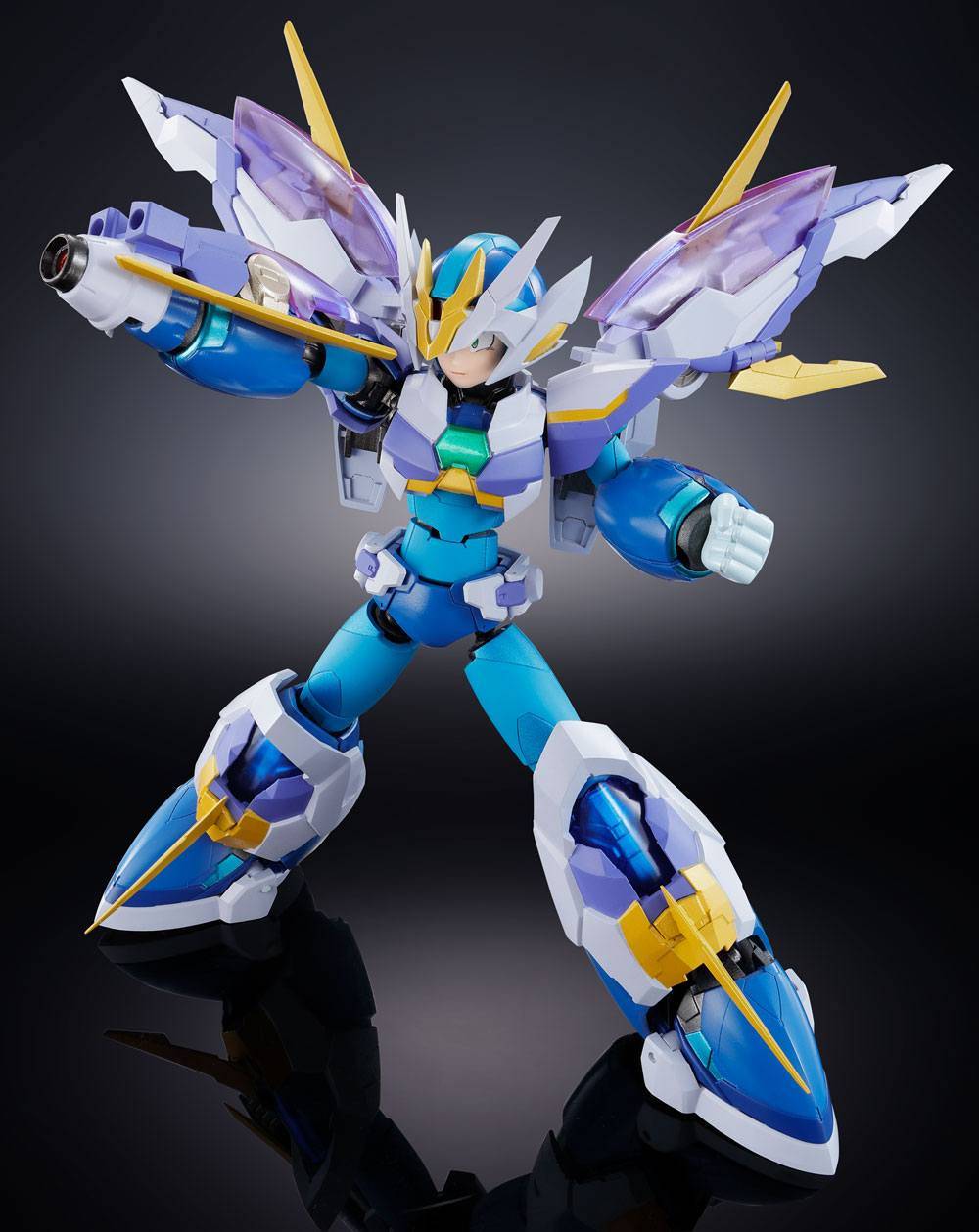 Action figures - Megaman X Chogokin figurine Diecast Megaman X Giga Ar