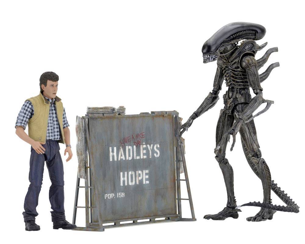 Action figures - Aliens pack 2 figurines Hadley's Hope 18 cm--NECA