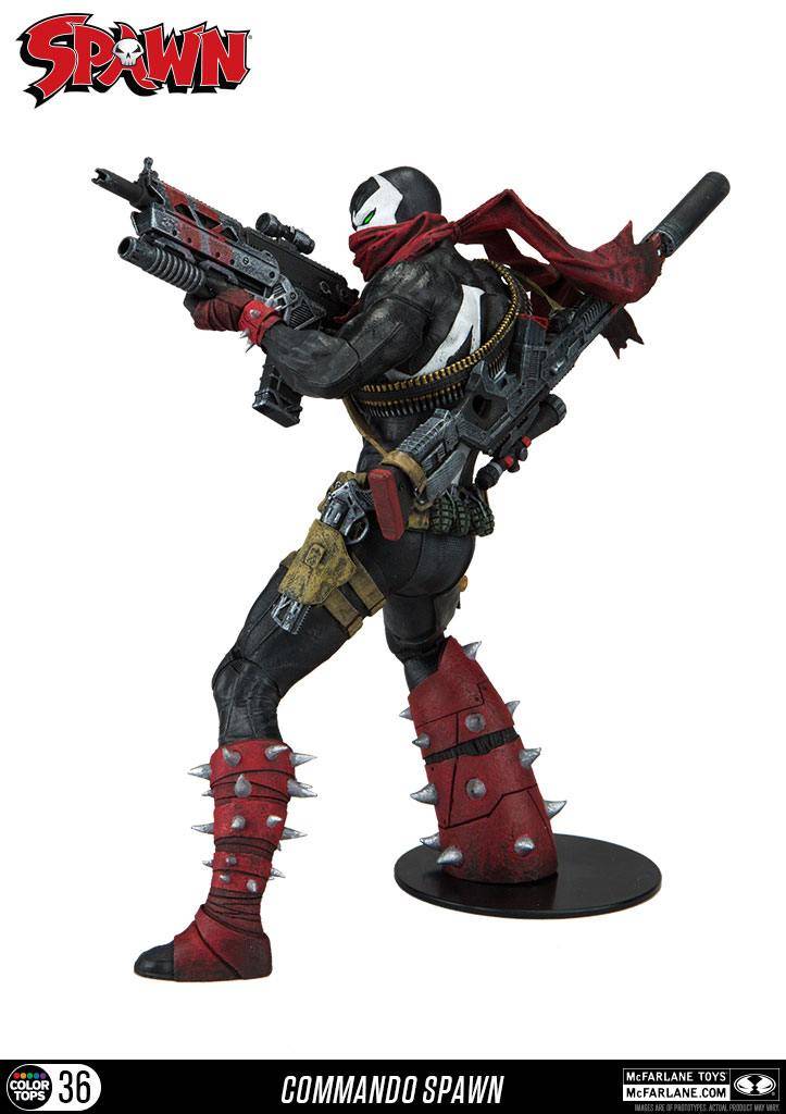 Action figures - Spawn figurine Color Tops Commando Spawn 18 cm--McFar