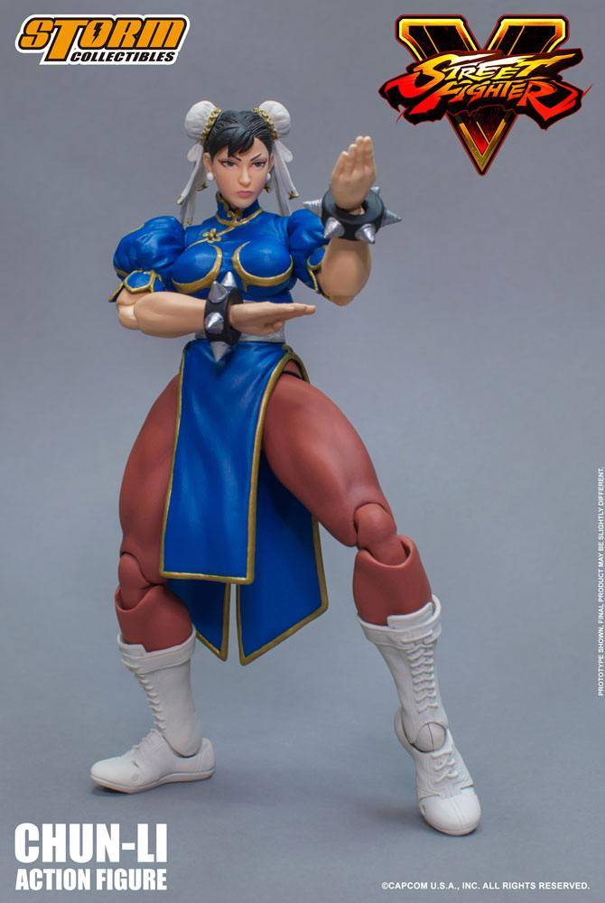 Action figures - Street Fighter V figurine 1/12 Chun-Li 17 cm--Storm C