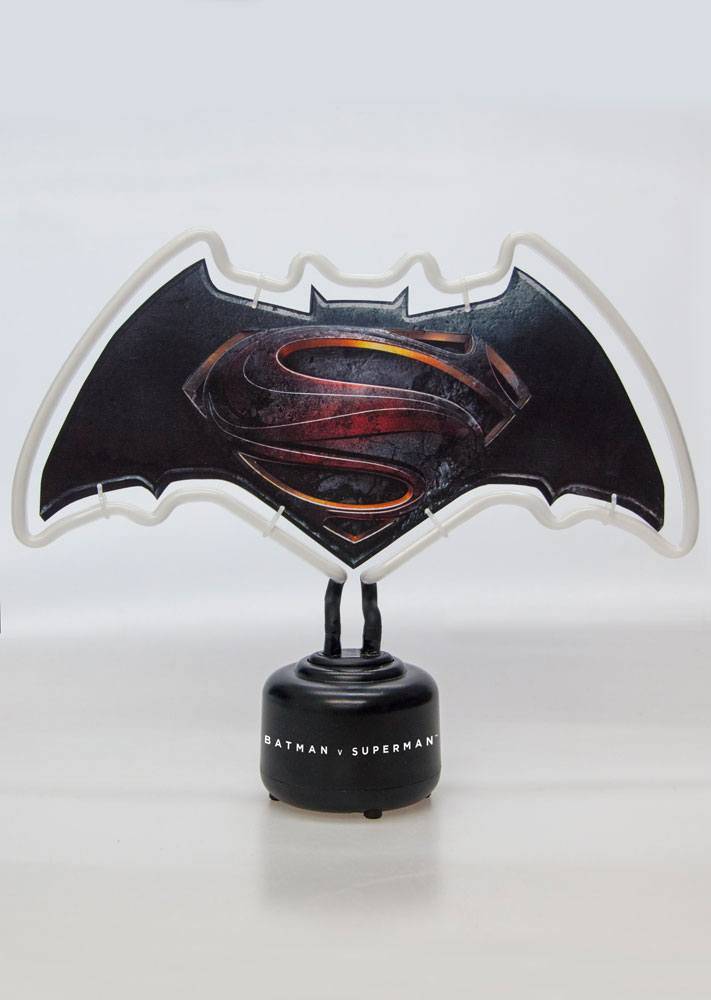 Décoration - Batman v Superman lampe neon logo 24 x 30 cm--Groovy