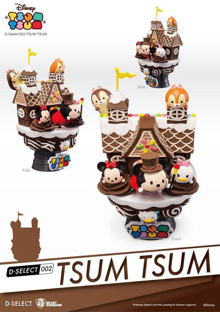 Dioramas - Disney Tsum Tsum diorama D-Select 15 cm--Beast Kingdom Toys
