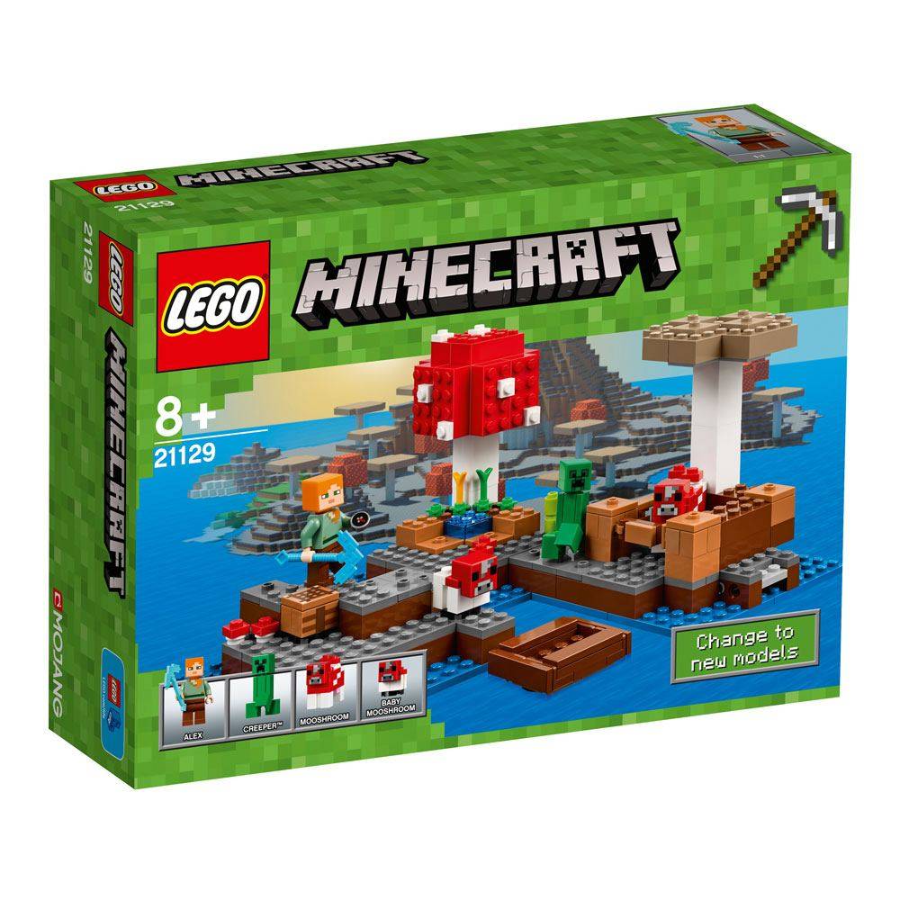 Jeux de construction - LEGO® Minecraft™ Le biome champignon--LEGO