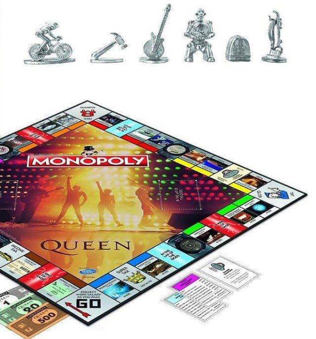 Jeux de plateau et accessoires - Queen jeu de plateau Monopoly *ANGLAI