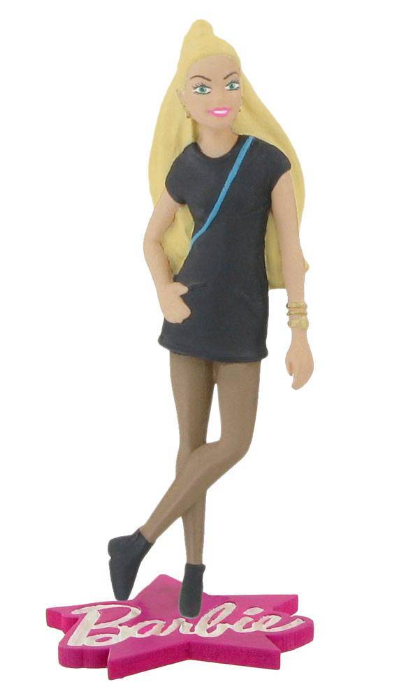 Mini-figurines - Barbie mini figurine Barbie Fashion Black Dress 10 cm