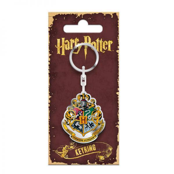 Porte-clés - Harry Potter porte-clés métal Hogwarts 5 cm--Half Moon Ba