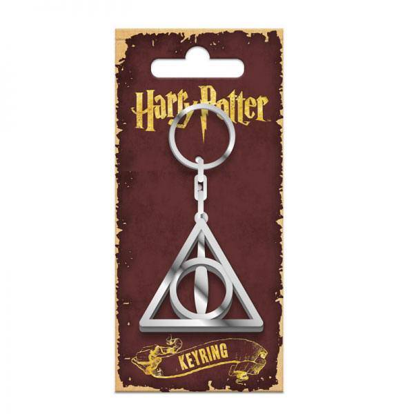 Porte-clés - Harry Potter porte-clés métal Deathly Hallows 5 cm--Half 