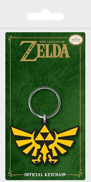 Porte-clés - Legend of Zelda porte-clés caoutchouc Triforce 6 cm--Pyra