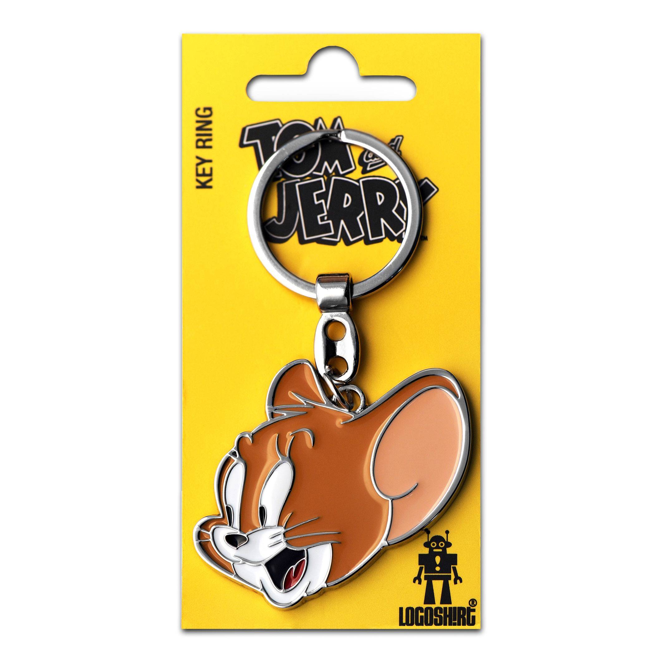 Porte-clés - Tom & Jerry porte-clés métal Jerry--Logoshirt