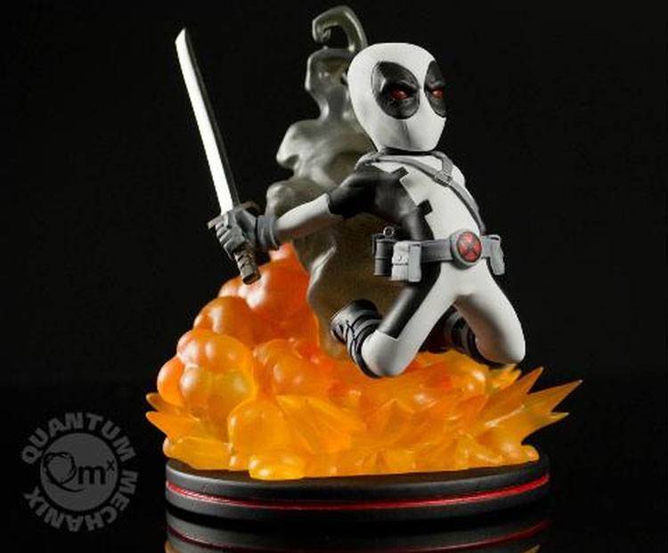 Statuettes - Marvel Comics figurine Q-Fig Deadpool X-Force Variant LC 