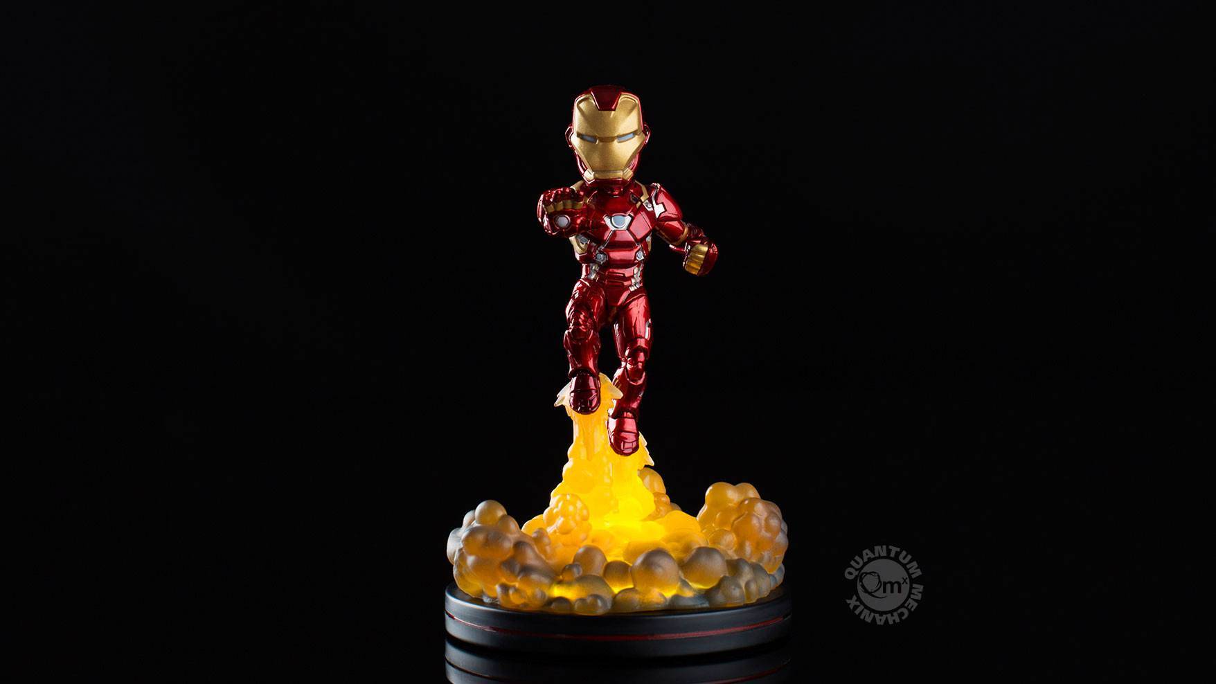 Statuettes - Marvel Comics figurine Q-Fig FX Iron Man 14 cm--Quantum M