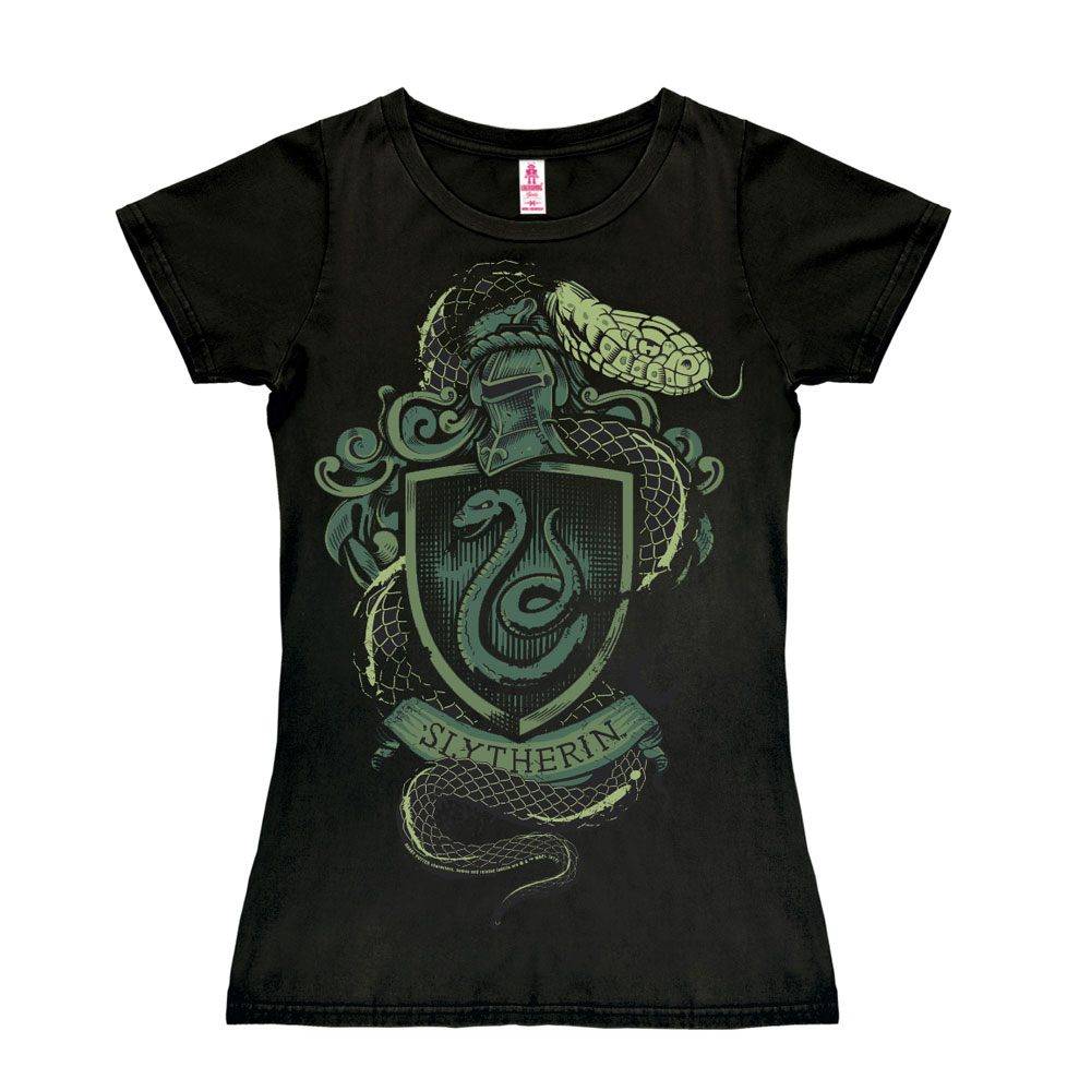 T-shirts - Harry Potter T-Shirt femme Easy Fit Slytherin--Logoshirt