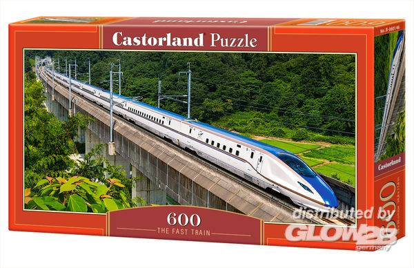 Puzzle - Puzzle Le train rapide--Castorland
