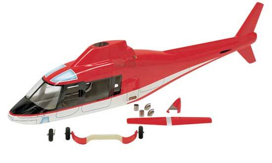Drone / quadricoptere - Drone Fuselage Agusta 109--HIROBO