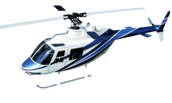 Drone / quadricoptere - Drone Fuselage Jet Ranger--HIROBO