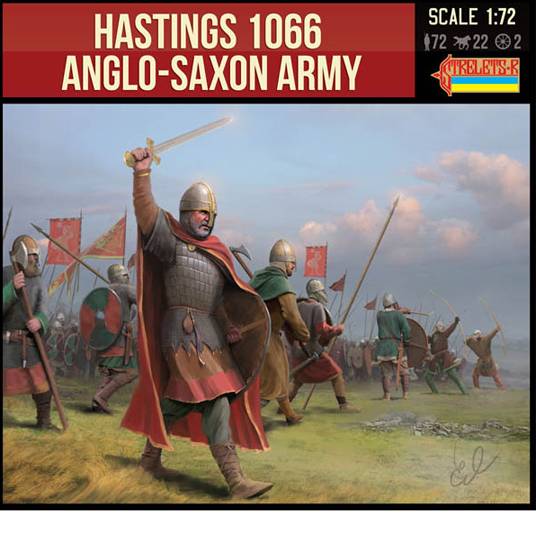 Figurines - Anglo Saxon 1066 1/72-1/72-STRELETS-R