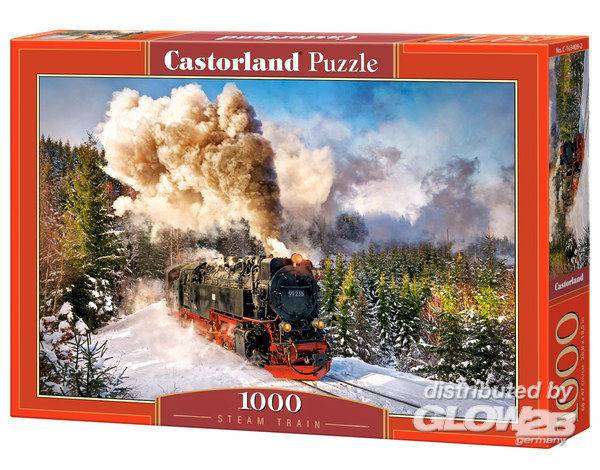 Puzzle - Puzzle Train à vapeur--Castorland