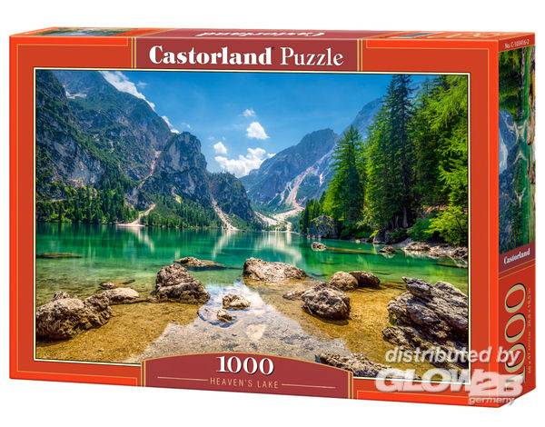 Puzzle - Puzzle Heaven's Lake, puzzle 1000 pièces--Castorland