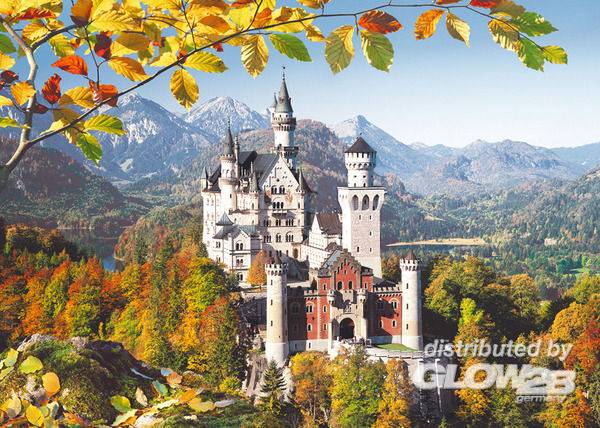 Puzzle - Puzzle Vue du château de Neuschwanstein, Allemagne--Castorlan