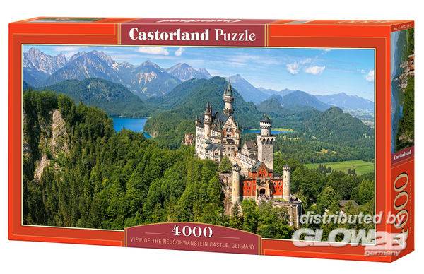 Puzzle - Puzzle Vue du château de Neuschwanstein, Allemagne--Castorlan
