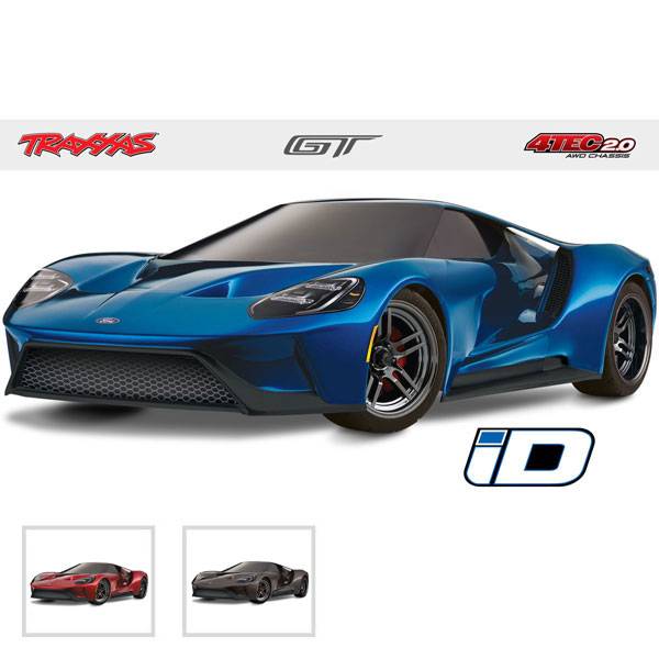 Voiture RC : piste/touring - FORD GT 4-TEC 2.0 - 4X4 - 1 / 10 BRUSHED 