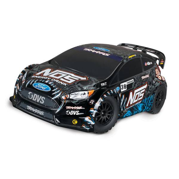 Voiture RC : piste/touring - FORD FIESTA ST RALLY - 4X4 - 1 / 10 BRUSH