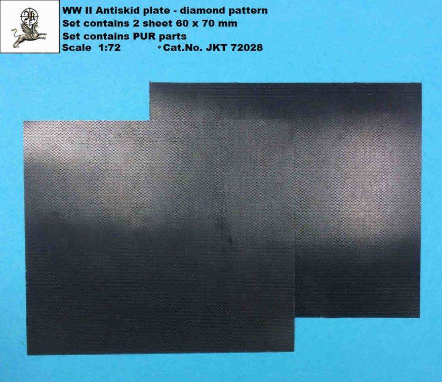 Accessoires - Plaque antidérapante allemande WWII - motif losange-1/72
