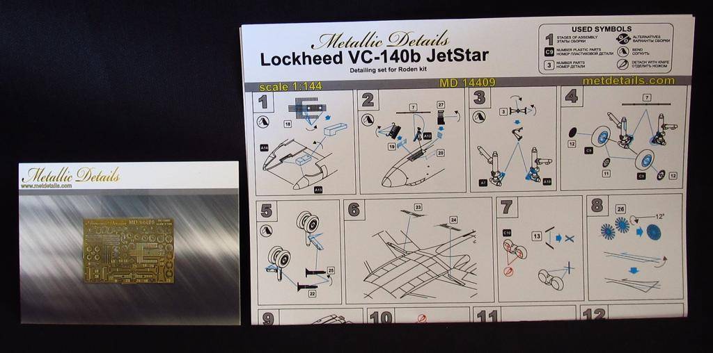 Accessoires - Lockheed VC-140B Jetstar (conçu pour être utilisé avec l