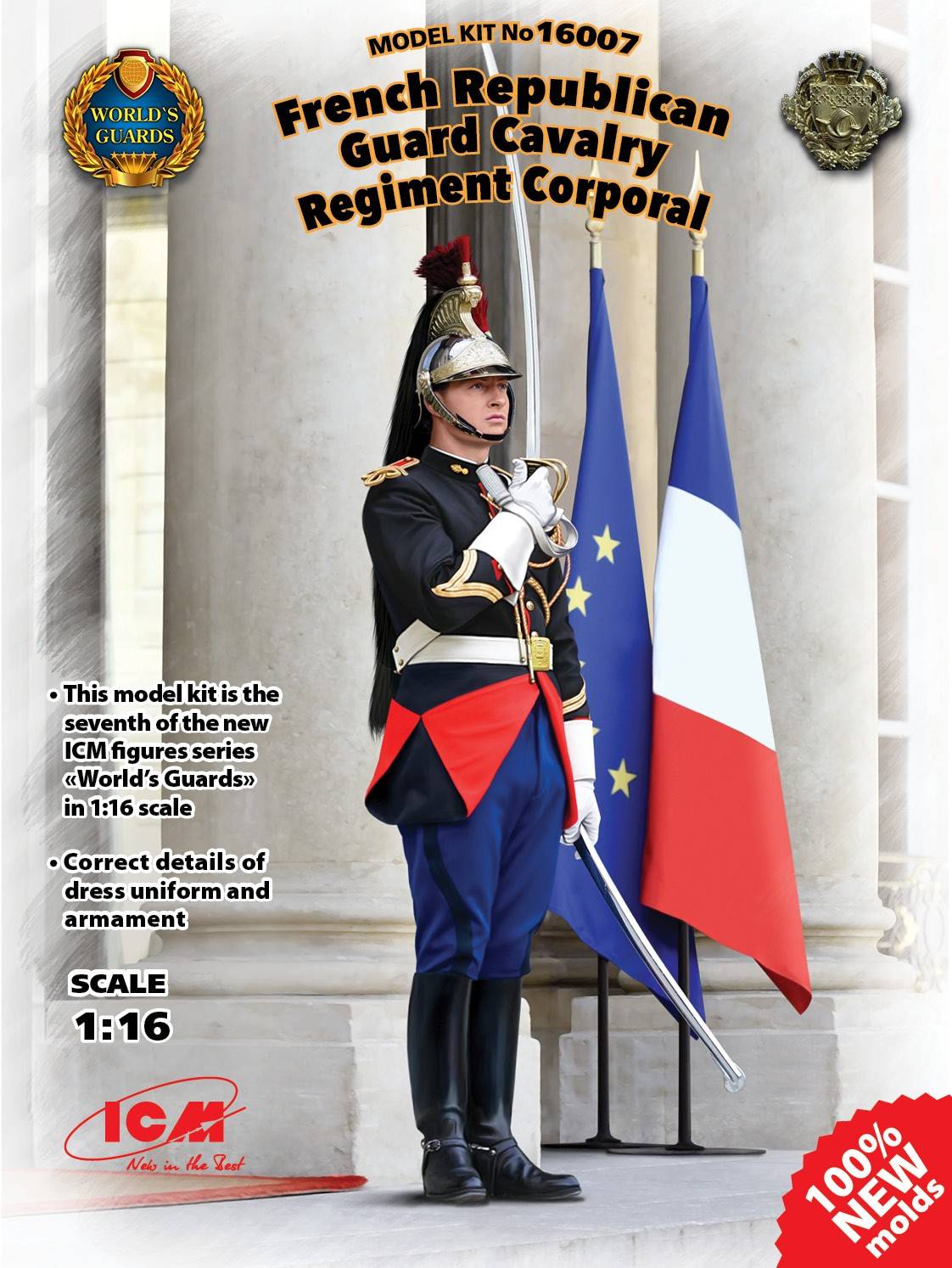 Figurines - Garde républicaine française Cavalry Regiment Corporal (10